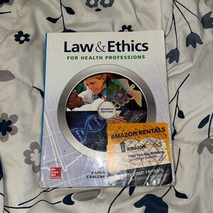 Law & Ethics for Health Professions textbook